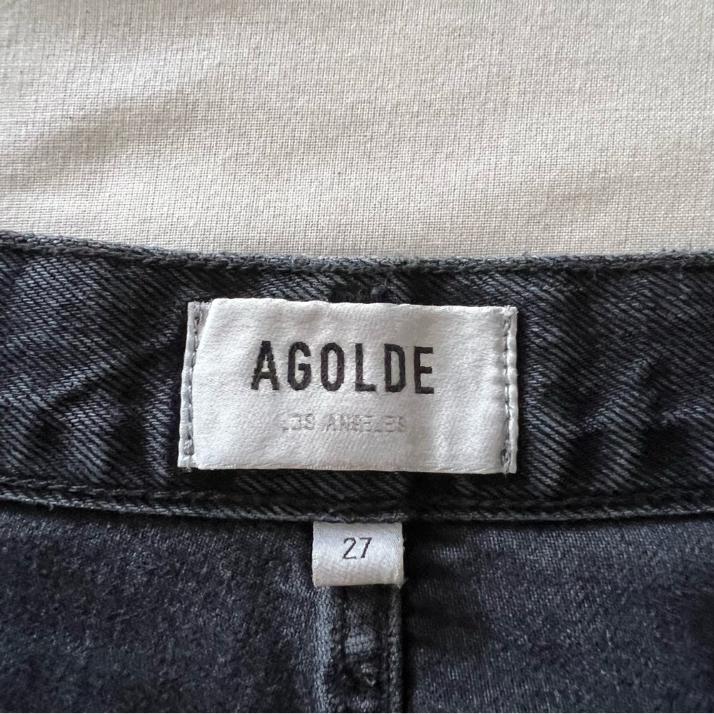 Agolde Riley Jeans in Contraband - Picture 10 of 16